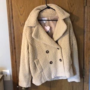 Cozy and very soft jacket!
